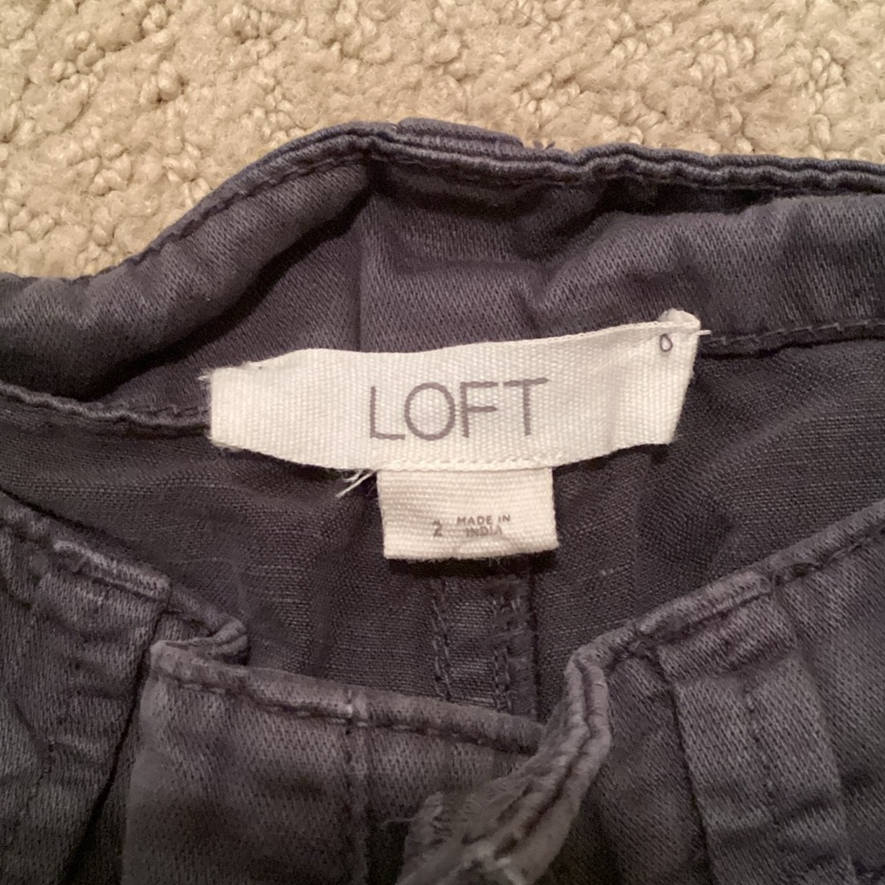 LOFT Kids Charcoal Bottoms